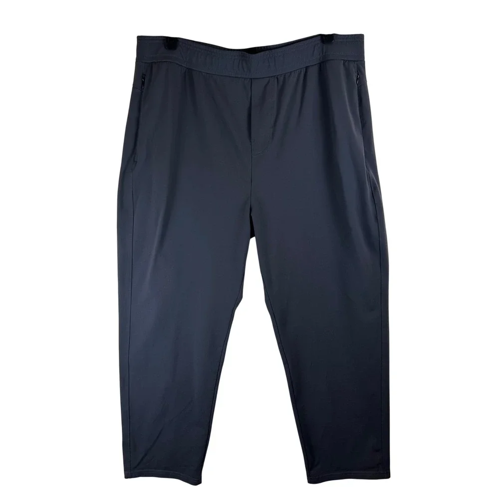 Public Rec All Day Every Day Pant Mens 40x28 Blue Stretch Tapered Pull-on
